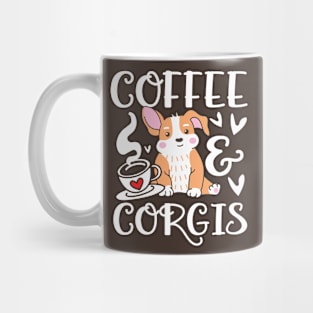 Coffee and Corgis Mug